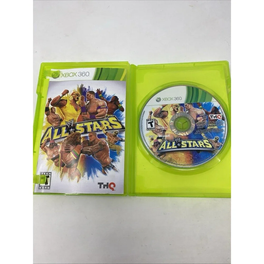 WWE All Stars Xbox 360 Used Game with Manual Wrestling